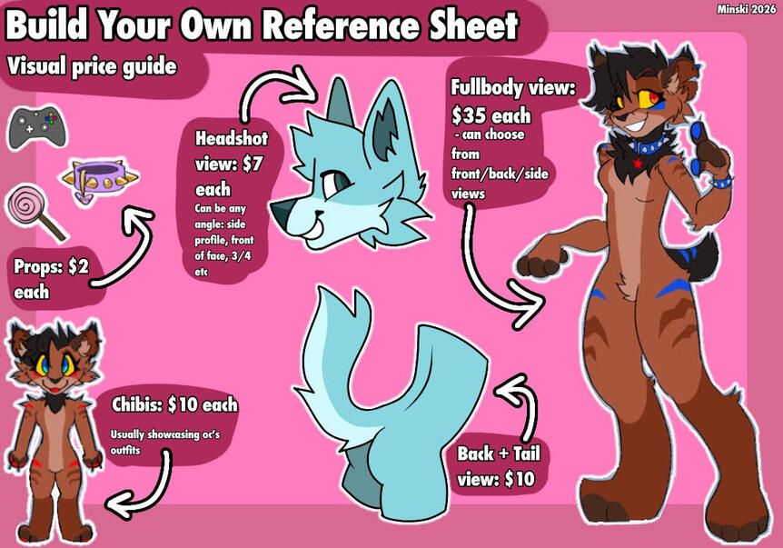 Two body views, one mini fb (counts as headshot)